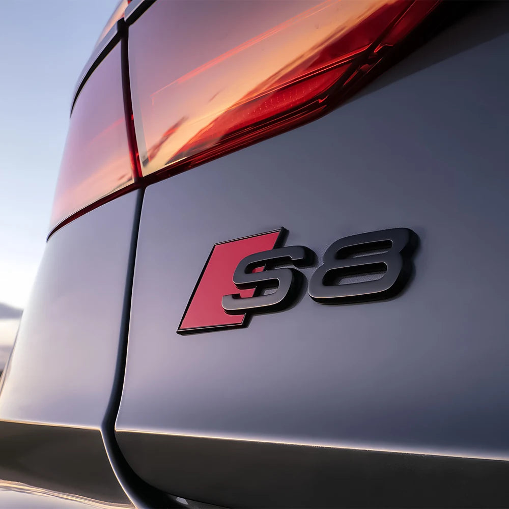 CarTech1 S-line embleem sticker voor kofferklep - geschikt voor Audi S3 t/m S8 modellen