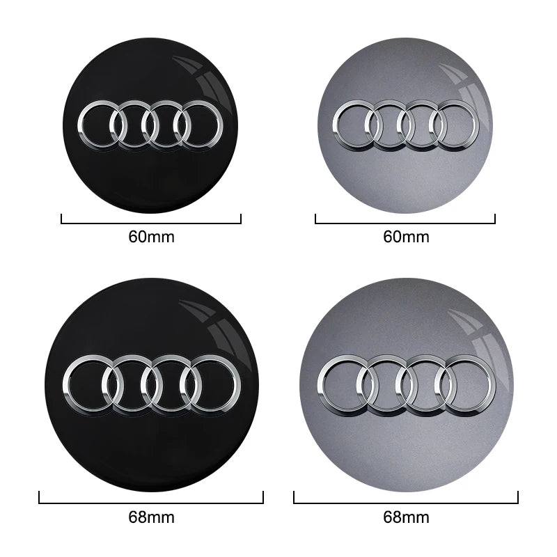 CarTech1 wielnaafdop geschikt voor Audi - gemonteerd op velg