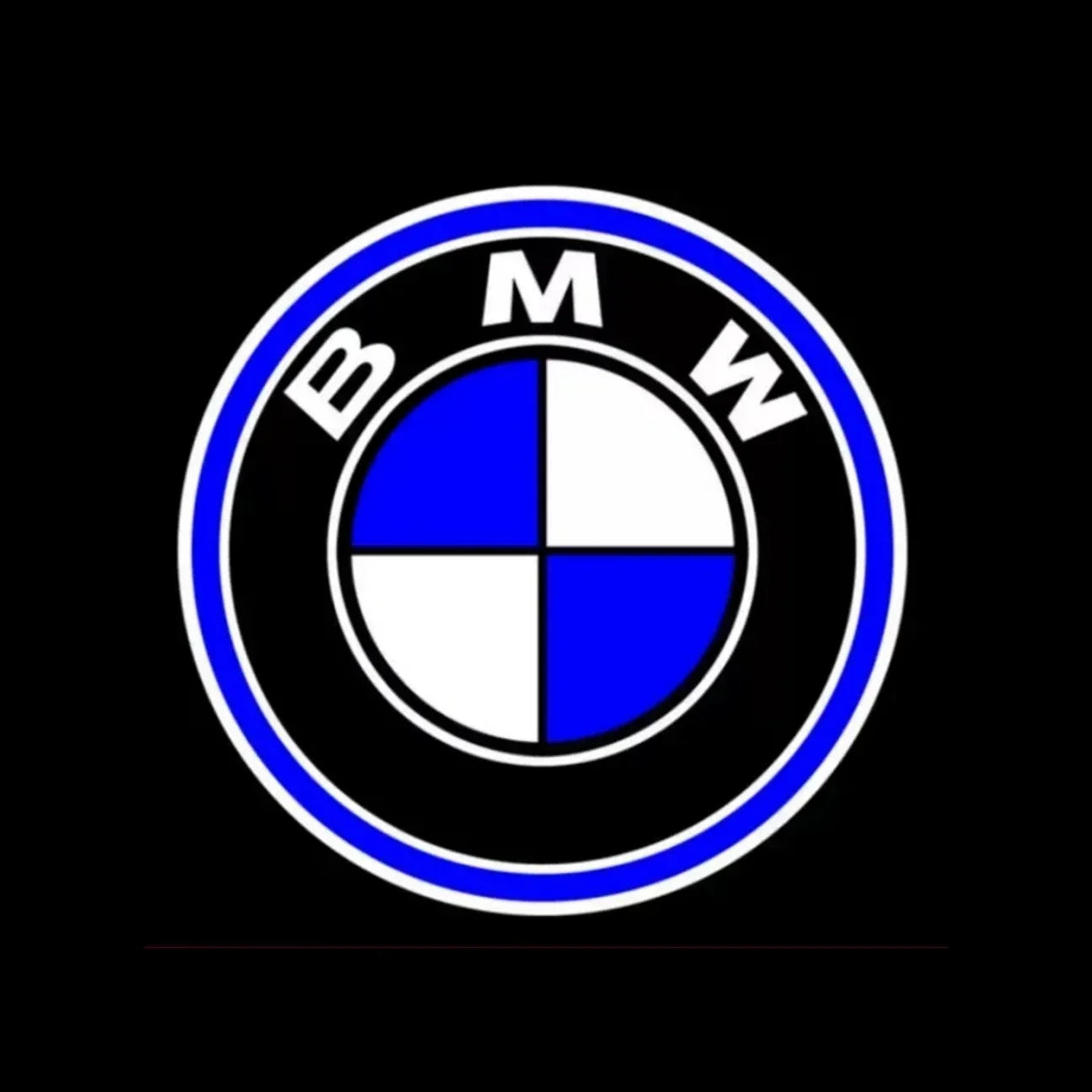 CarTech1 LED-portierprojector geschikt voor BMW - in het donker