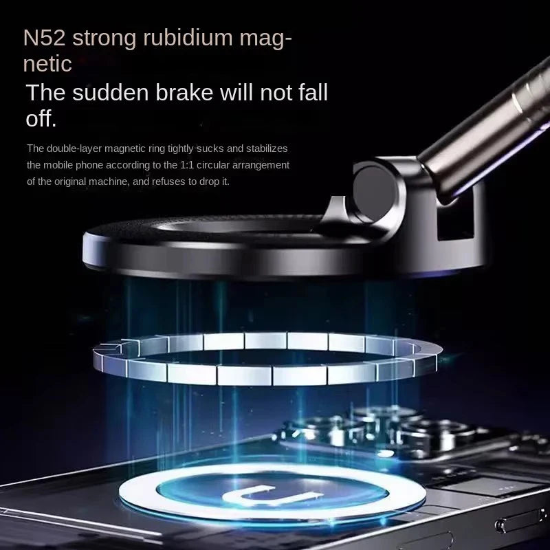 CarTech1 magnetische telefoonhouder - telefoon vastgehouden met magneten