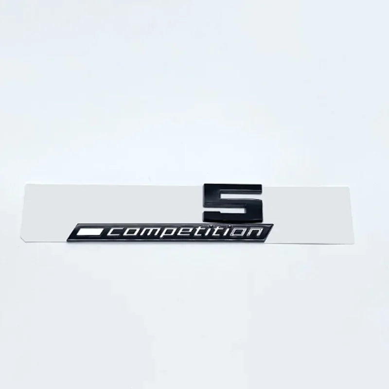 CarTech1 3D ABS Competition M-embleem sticker voor kofferklep - geschikt voor BMW M1 t/m M8 modellen