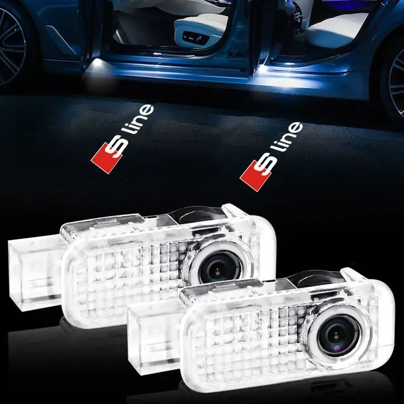 CarTech1 LED-portierprojector geschikt voor Audi - verpakking