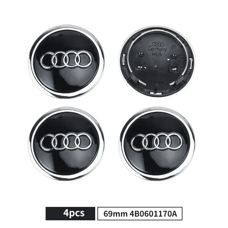 CarTech1 wielnaafdop geschikt voor Audi - montagevoorbeeld