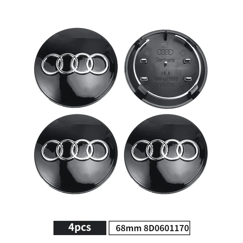CarTech1 wielnaafdop geschikt voor Audi - set van 4 stuks